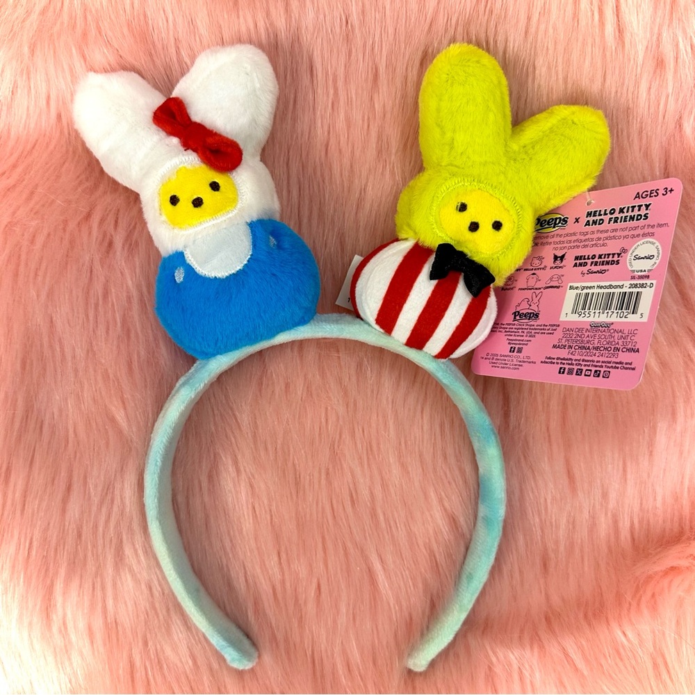 Peeps X Hello Kitty & Friends| Hello Kitty & Keroppi Headband- Easter 2025 *NWT*
